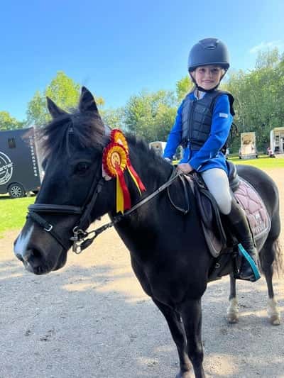 Post 169 of Show jumping with title Annabel och Cookie felfria i sin debut i LD i Kristiansstad