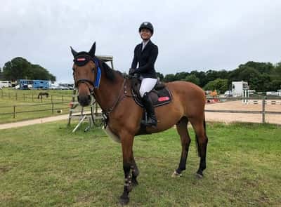 Post 384 of Show jumping with title En tävlingsdag för några år sen! 