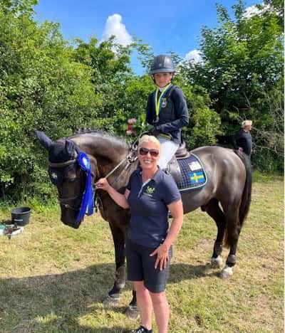 Post 415 of Show jumping with title NM silver 2022