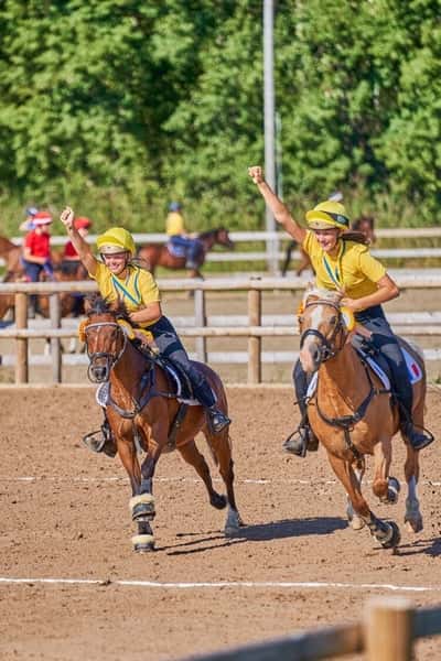 Inlägg 2 av Mounted games med titeln PAR SM & NM BRONS 2021🥉🌟