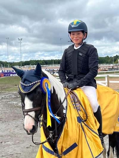 Post 179 of Show jumping with title SM-Guld för Adam och Minnie 🇸🇪🥇