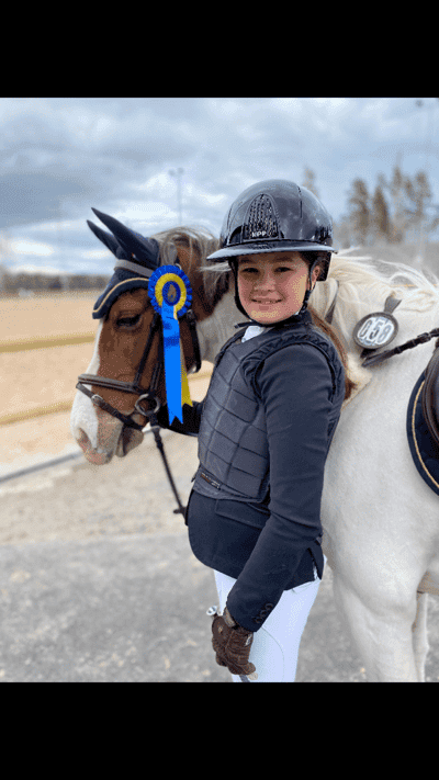 Post 424 of Show jumping with title Min och Charlies första vinst i LC❤️