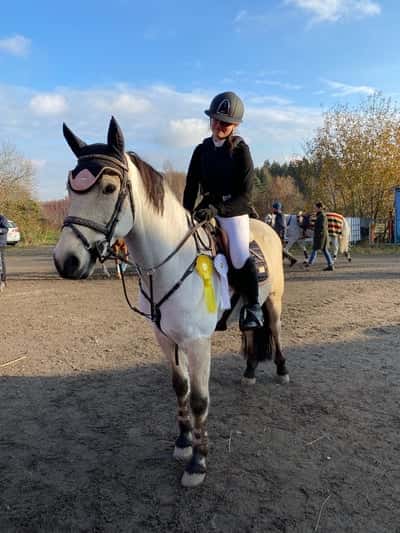 Post 418 of Show jumping with title Första tävlingen tillsammans!