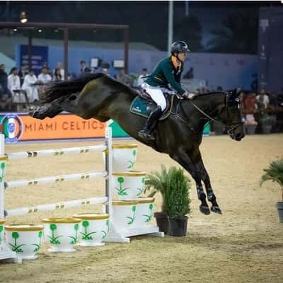 Post 11 of Show jumping with title 6:a i GCT semifinal GP i Riyadh 🇸🇦