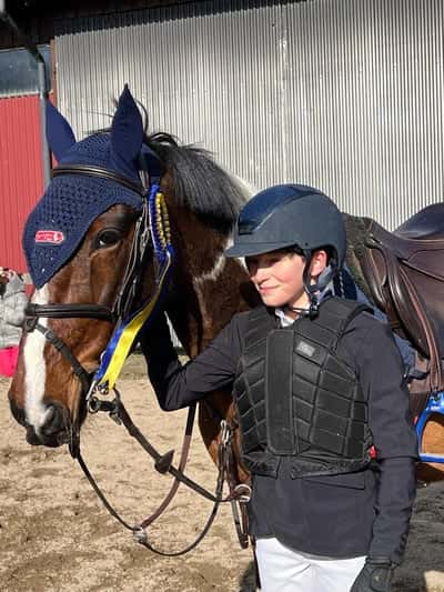 Post 119 of Show jumping with title Två felfria rundor med en vinst för Lexy och Adam ⭐️