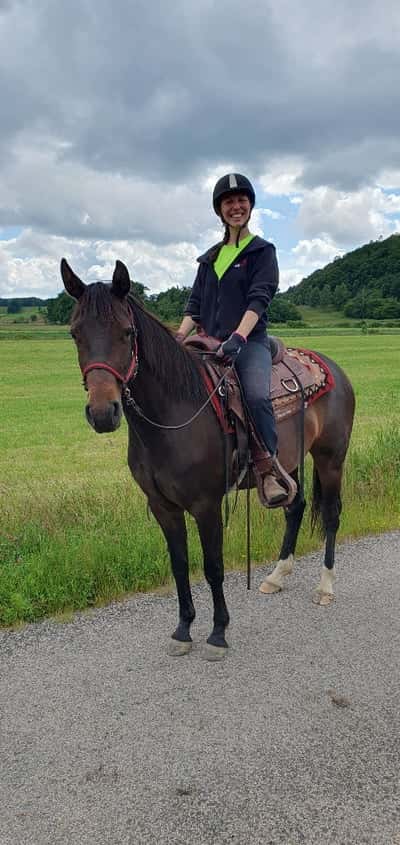 Inlägg 2 av Allround med titeln 🌱 Första ridturen 🌱
