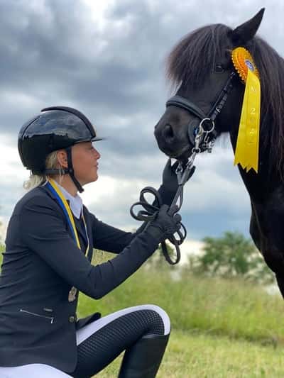 Inlägg 42 av Island med titeln SM brons i F1 yr och femgångskombination