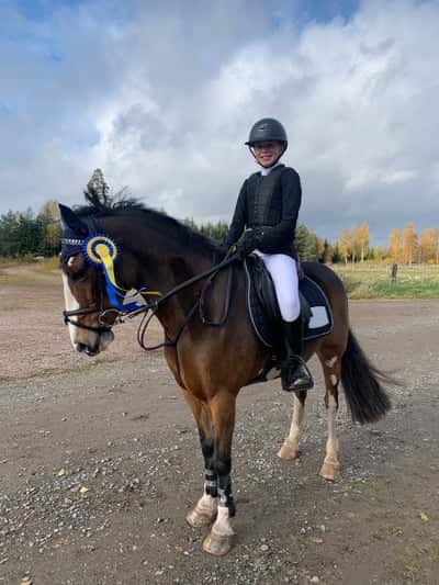 Post 372 of Show jumping with title Jag vann min första klass någonsin