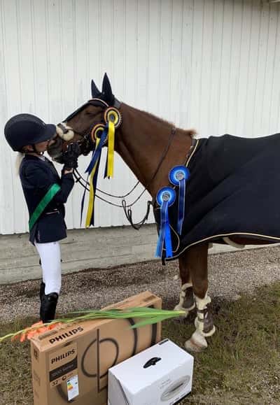 Post 359 of Show jumping with title Första meetinget efter covid-19 uppehåll, 100% felfri och meetingvinnare i Bollnäs