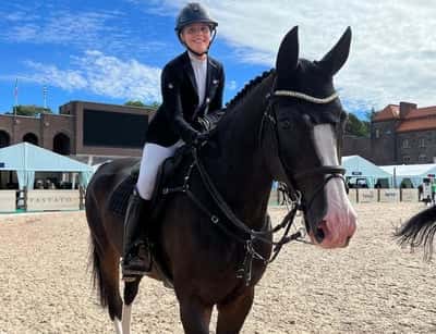 Post 21 of Show jumping with title 3d place 150 CSIU 25 LGCT 🥉