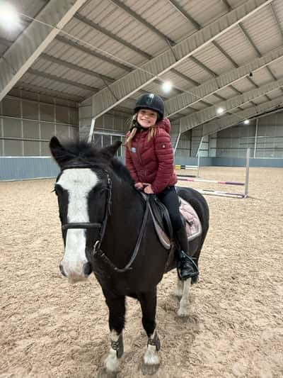 Inlägg 19 av Annan med titeln Annabel och Jack hoppar för första gången! 