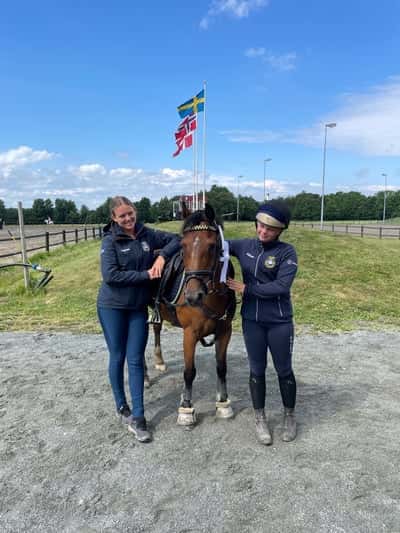 Inlägg 12 av Mounted games med titeln Individuella NM 2022