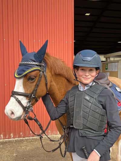 Inlägg 22 av Welsh Cob med titeln Två felfria rundor för Adam och Diego! 