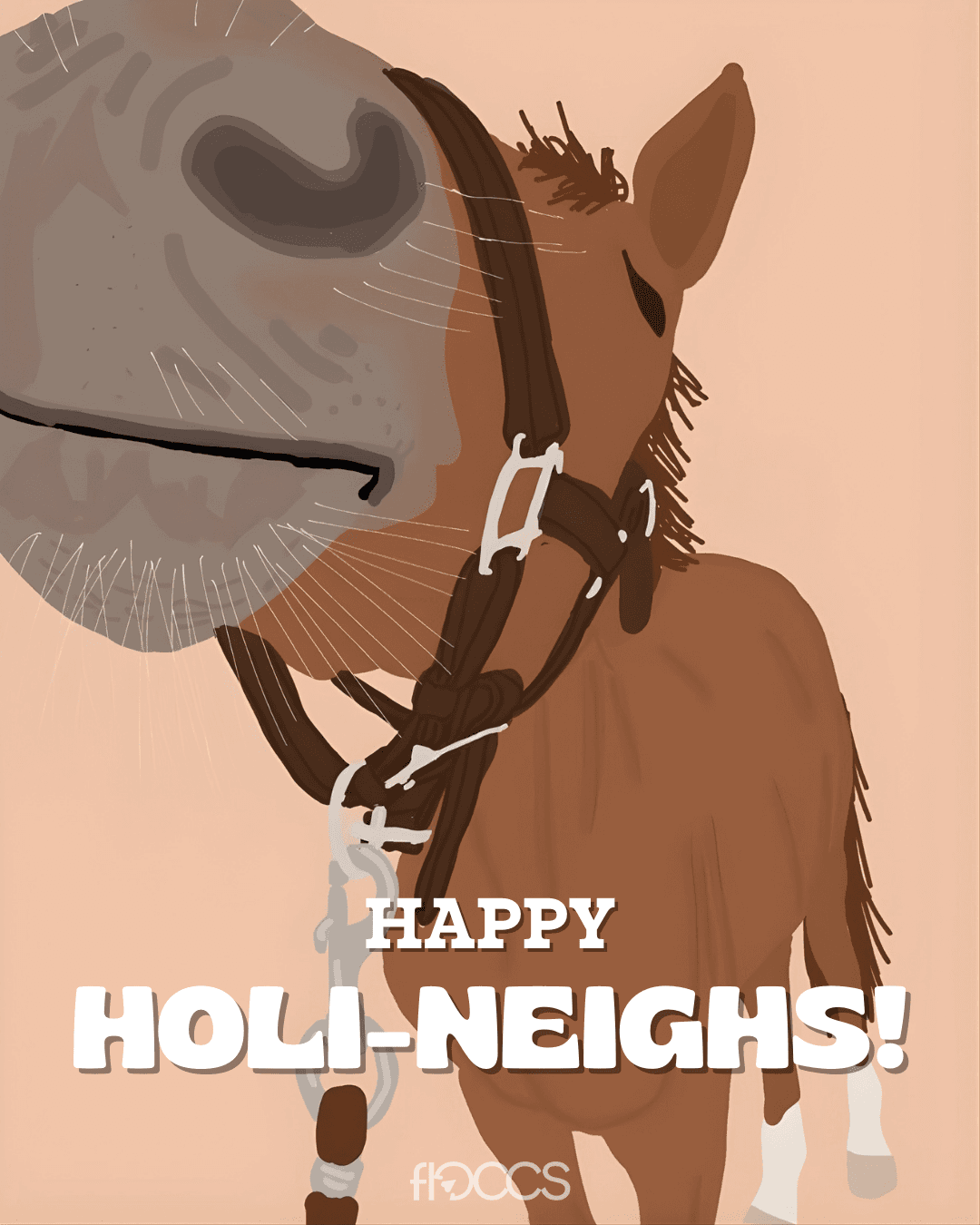 Motif 5 - Illustrated horse