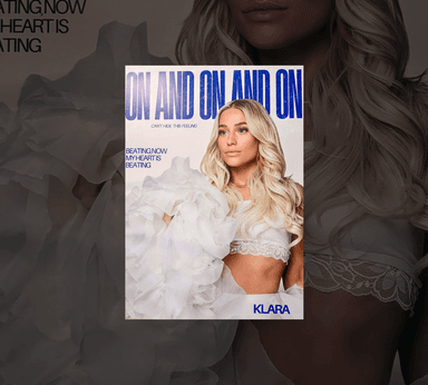 Bild av Klara Hammarströms officiella "One of Us" poster