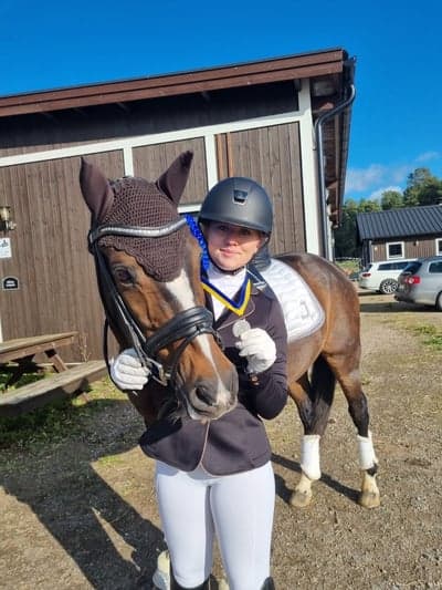 Inlägg 481 av Hoppning med titeln DM-silver 2023 på 71%🥈