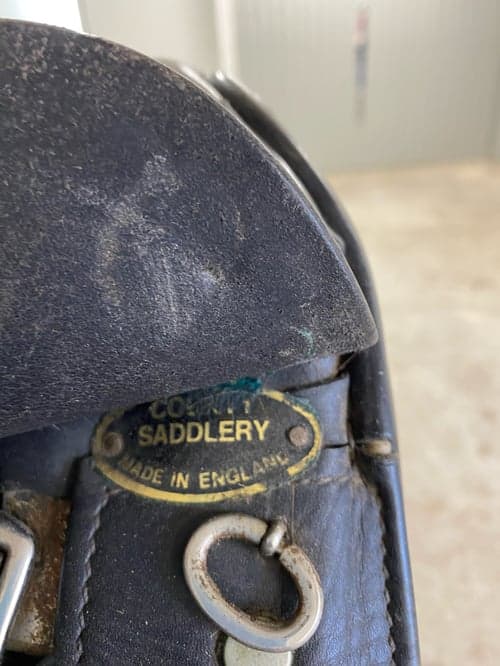 Image of Svart sadel från County Saddlery