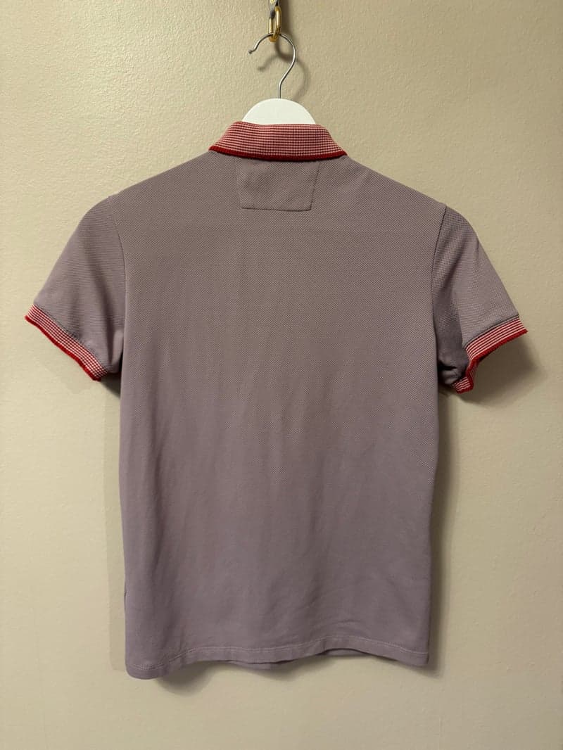 Image 4 of Lila kortärmad ridskjorya från Animo