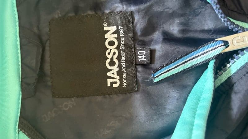 Bild 3 av Mörkblå och turkos jacka