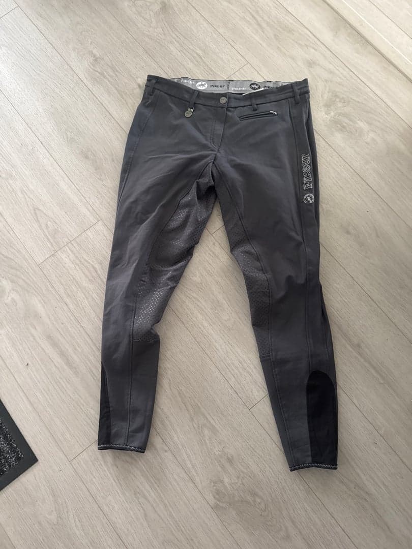Bild 1 av Mörkgrå ridbyxor från Pikeur