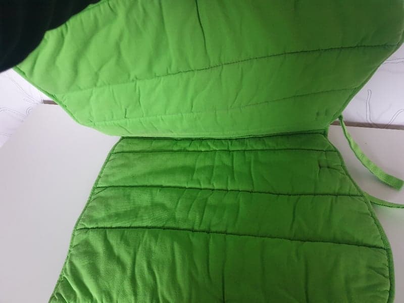 Image 2 of Green Saddle Pad