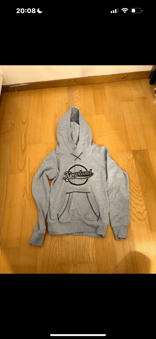 Bild av Grå hoodie från Kingsland