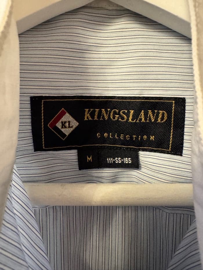 Media 6 av Blå randig kortärmad tävlingstopp från Kingsland