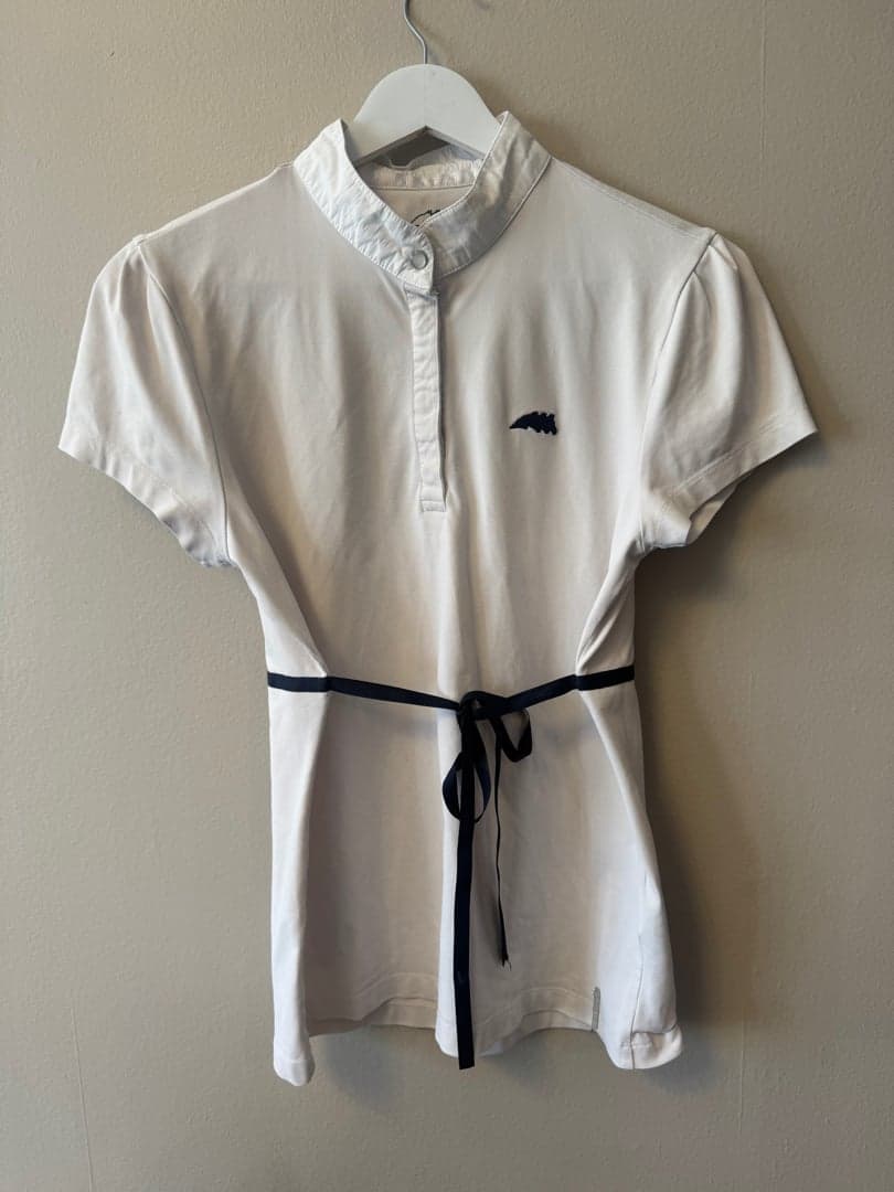 Bild 1 av Vit kortärmad tävlingströja