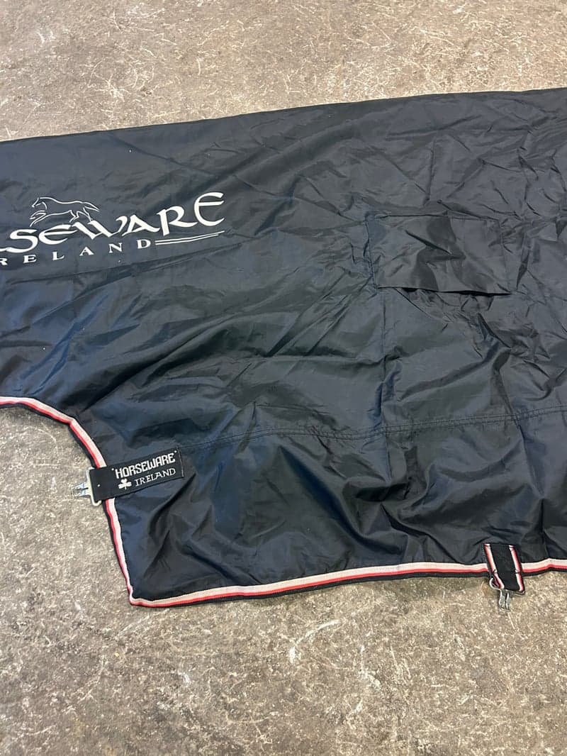 Image 3 of Svart regntäcke från Horseware