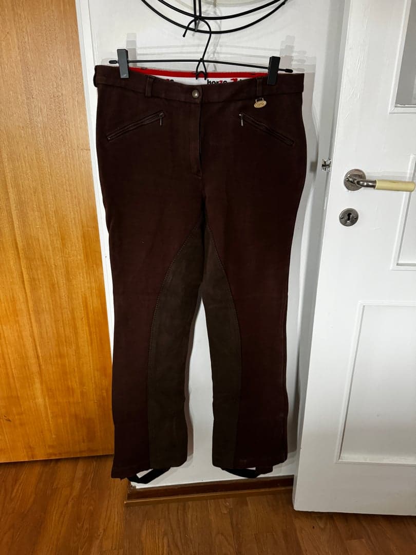 Bild 1 av Bruna jodhpurs ridbyxor.
