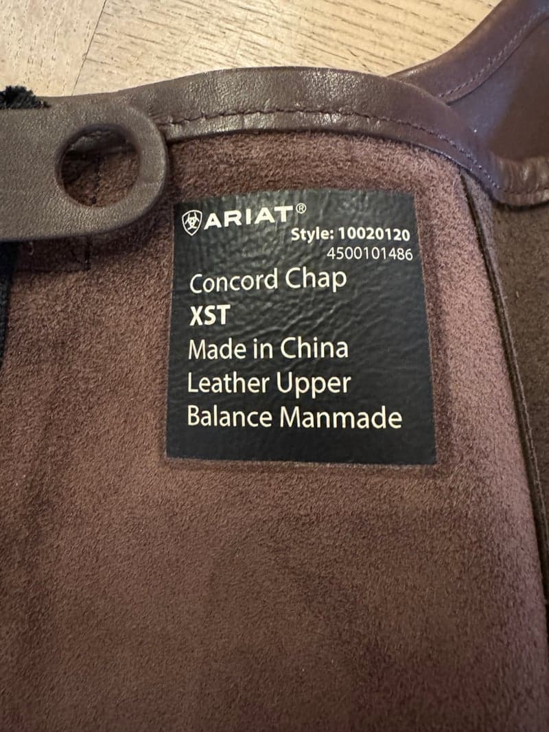 Bild 3 av Bruna chaps från Ariat XS tall