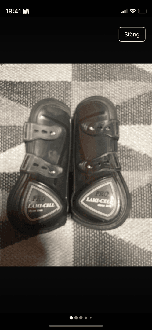 Bild 1 av Svarta benskydd från Lami-Cell