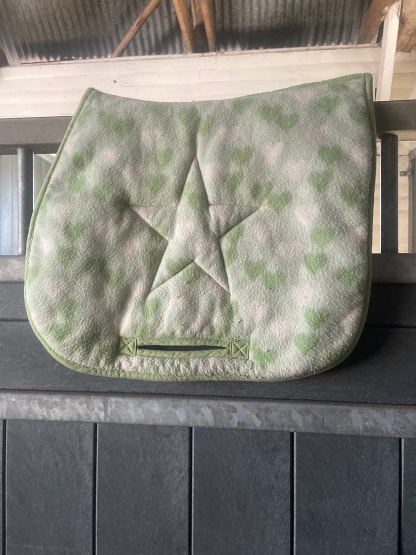 Bild 1 av Grönt schabrak för shettis, bra skick