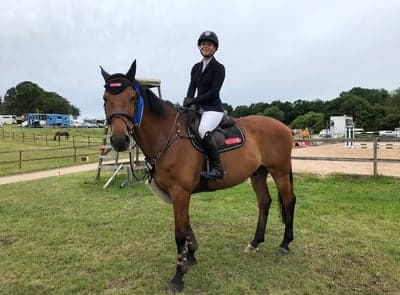 Inlägg 384 av Hoppning med titeln En tävlingsdag för några år sen! 