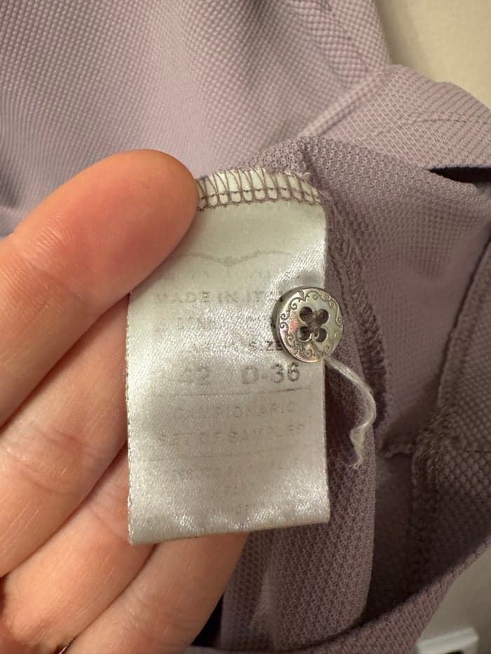 Media 6 of Lila kortärmad ridskjorya från Animo