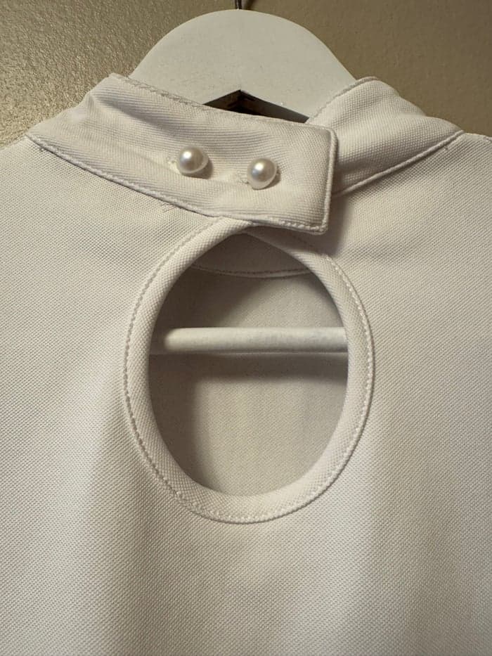 Media 6 av Vit kortärmad tävlingströja Kingsland 