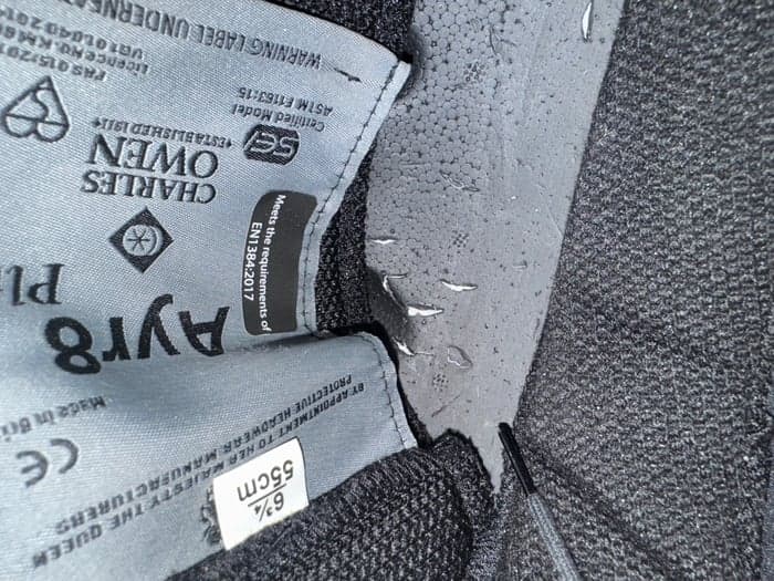 Media 3 av Charla Owen hjälm i marinblått med glitter 