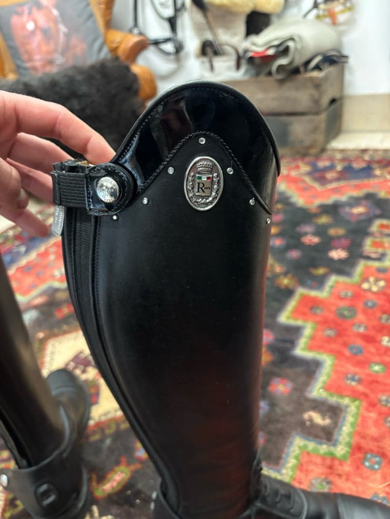 Bild 4 av Svarta Junior ridstövlar från Romitelli