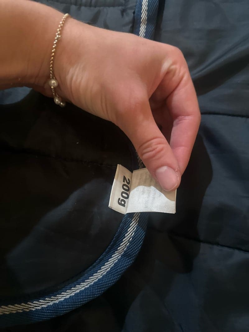 Image 3 of Mörkblått stalltäcke från Horseware