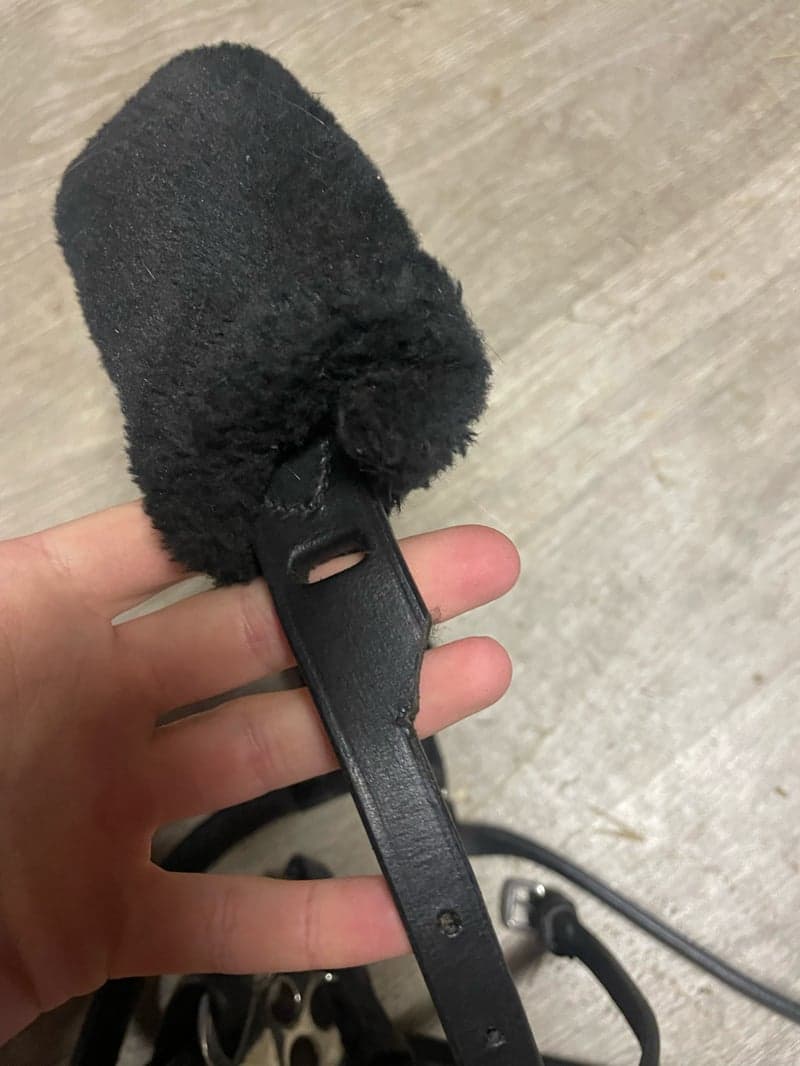 Bild 2 av Svart hackamore strl FULL