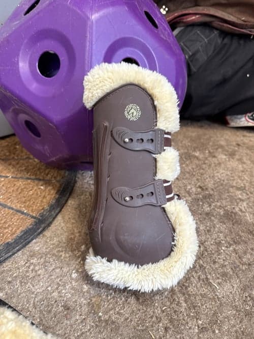 Bild av Bruna benskydd