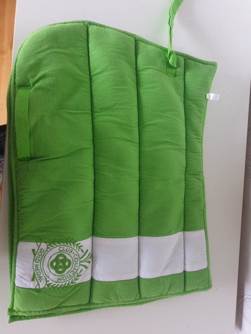 Image 1 of Green Saddle Pad