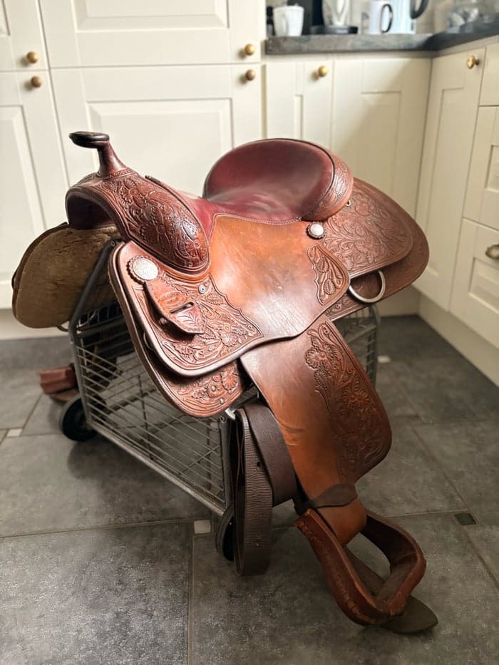 Media 1 av Dale martin western saddle