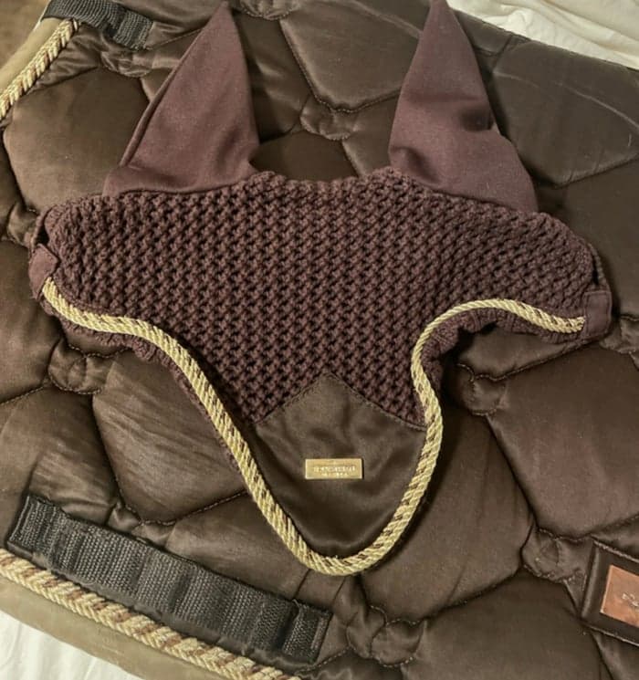 Media 1 av Brun gold huva 