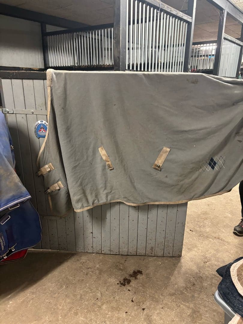 Bild 1 av Grått fleccetäcke 