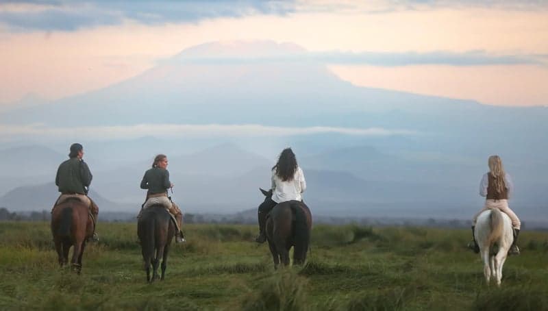 Bild 3 av Ridsafari vid Kilimanjaro – 7 nätter genom Tanzanias vildmark