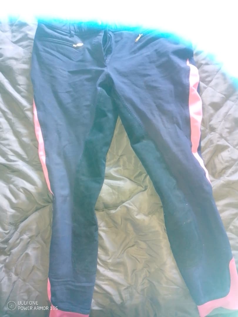 Bild 1 av Blue riding tights