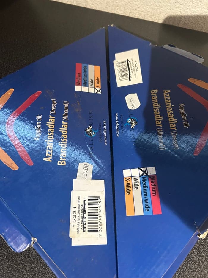 Media 7 av Svart dressyr sadel från Lippo Azzario Supreme 16,5