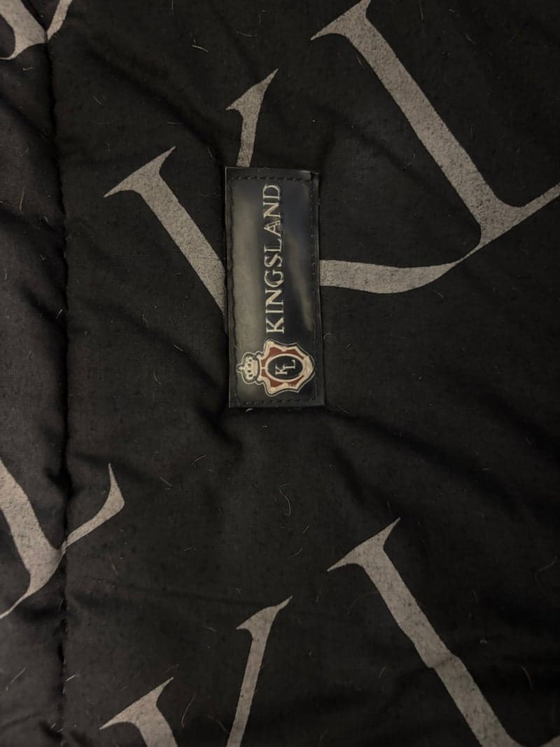 Image 3 of Marinblått stalltäcke från Kingsland Equestrian