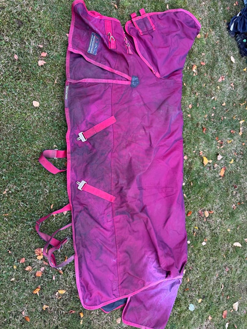 Image 1 of Rött vintertäcke från Shires